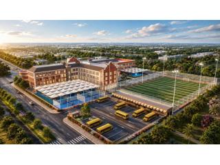 Premium 3D Exterior Rendering for Architectural Projects