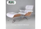 Pide tu Lounge Chair & Ottoman y Relájate Como Nunca