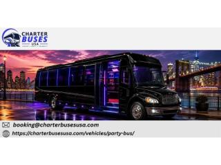 Birthday Party Bus Rental for a Memorable Night Out