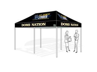 Custom 10x20 Canopy Delivers Maximum Outdoor Coverage For Large Professional Events