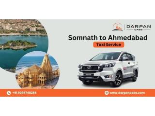Book Somnath to Ahmedabad Taxi Service Online Now