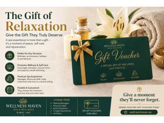 Holiday Spa Gift Vouchers for Family and Friends in Dubai