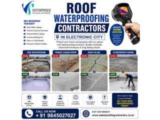 Roof waterproofing contractors in Electronic City