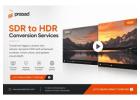 SDR to HDR & HD to 2K Conversion Services for Media Archives