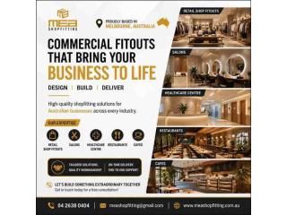 Commercial Shop Fitters Melbourne | Retail, Café, Office & Medical Fitouts | FREE Quote