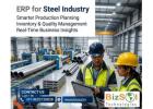 Improve Steel Manufacturing Efficiency with ERP for Steel Industry | Bizsol