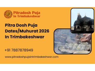 Pitra Dosh Puja Dates 2026 - Pitradosh Puja In Trimbakeshwar