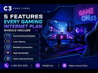 5 Features of Gaming Internet Plan
