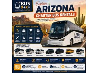 BUSXOXO Delivers First-Class Arizona Bus Rentals
