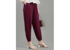 Shop Stylish Harem Pants for Women from Go Colors at Best Price