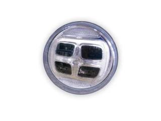 7 Inch Head Light with PC Cover White for Off Road Use