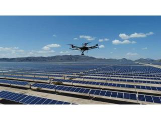 Drone survey for solar farm