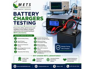 Battery Chargers Testing Services
