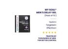 Purchase My Soul Delay Gel for Men for Better Intimate Confidence