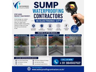 Sump waterproofing contractors in Electronic City