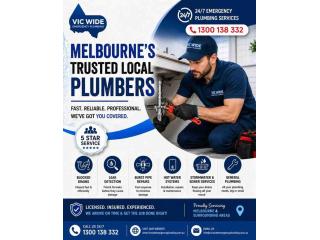 Melbourne's Trusted Local Plumbers – Available 24/7