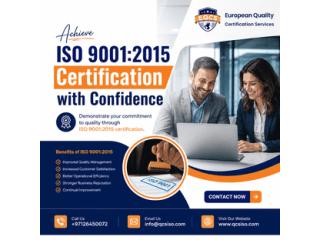 ISO 9001_2015 certification in Dubai