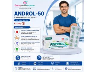 Anadrol-50 (Oxymetholone) for Anemia Management & Muscle Growth | Online Generic Medicine