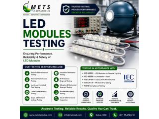 LED Modules Testing Services