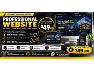 Launch Your Business Online Today – Just $49