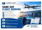 Same Day Flight Booking – Fast & Affordable Flight Reservations