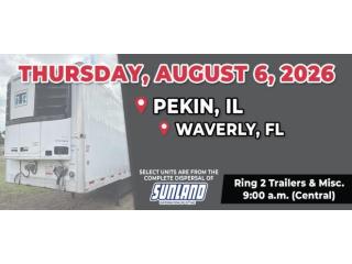 Sell Your Trailers at the August Online Auction Event