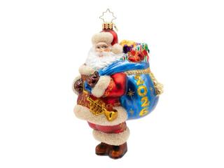 Christopher Radko Santa Ornaments – Handcrafted European Glass Collectibles