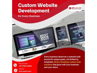 Custom Website Development in Bangalore Zinavo