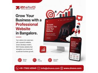Professional Website Design Services in Bangalore | Zinavo