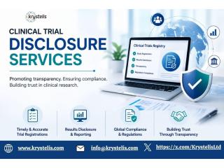 How Do Clinical Trial Disclosure Services Ensure Transparency and Compliance?
