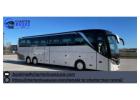Premium Temple Charter Bus Rental for Comfortable Group Travel