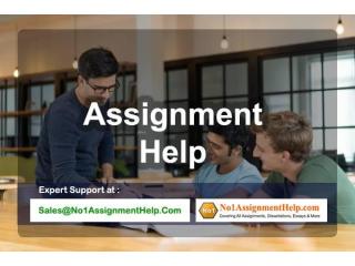Assignment Help - at Affordable Price by No1AssignmentHelp.Com