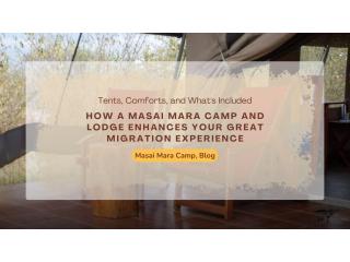 Mara Siligi Camp – Authentic Safari Camp in Masai Mara