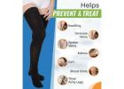 SNUG360 Thigh High Compression Stockings 15-20 mmHg - Full-Leg Comfort & Support