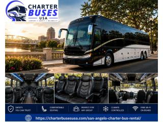 Luxury Charter Bus Rental San Angelo Texas