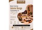 best home interior design company in Bangalore