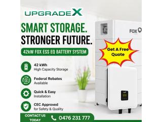 Power Your Home with the 42kW FOX ESS EQ Battery System