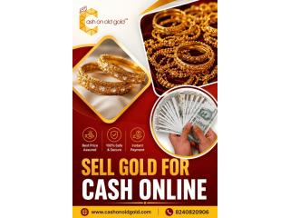 Want to sell gold for cash online?