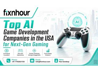 Top AI Game Development Companies in the USA for Next-Gen Gaming