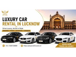 Book Luxury Car Rental in Lucknow with Driver