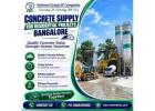 concrete supply for residential in Bangalore