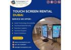 Searching for interactive touch screen rental Dubai today?