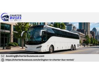 Travel Around Arlington in Comfort with a Private Charter Bus