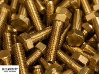 Brass Hex Bolts | DIC Fasteners