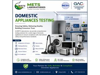 Domestic Appliances Testing