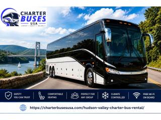 Hudson Valley Coach Bus Rental for Comfortable Group Travel