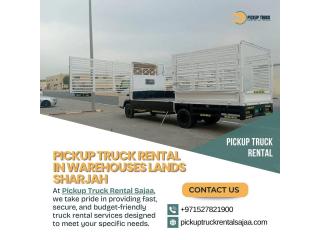 ???? Pickup Truck Rental in Warehouses Lands, Sharjah - Call Us Today! +971527821900