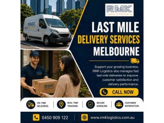Last mile delivery services Melbourne