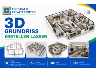 Professionelle 3D-Grundrisse für moderne Bau- und Immobilienprojekte – Tecsava