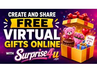 Create and Share Free Virtual Gifts Online with Surprise4u